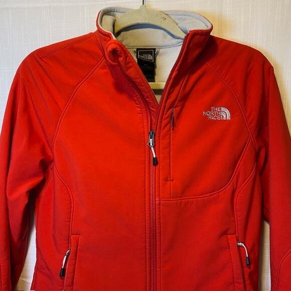 The North Face Full Zip Apex Bionic Coral Soft Shell Jacket Womens Small - Picture 3 of 11
